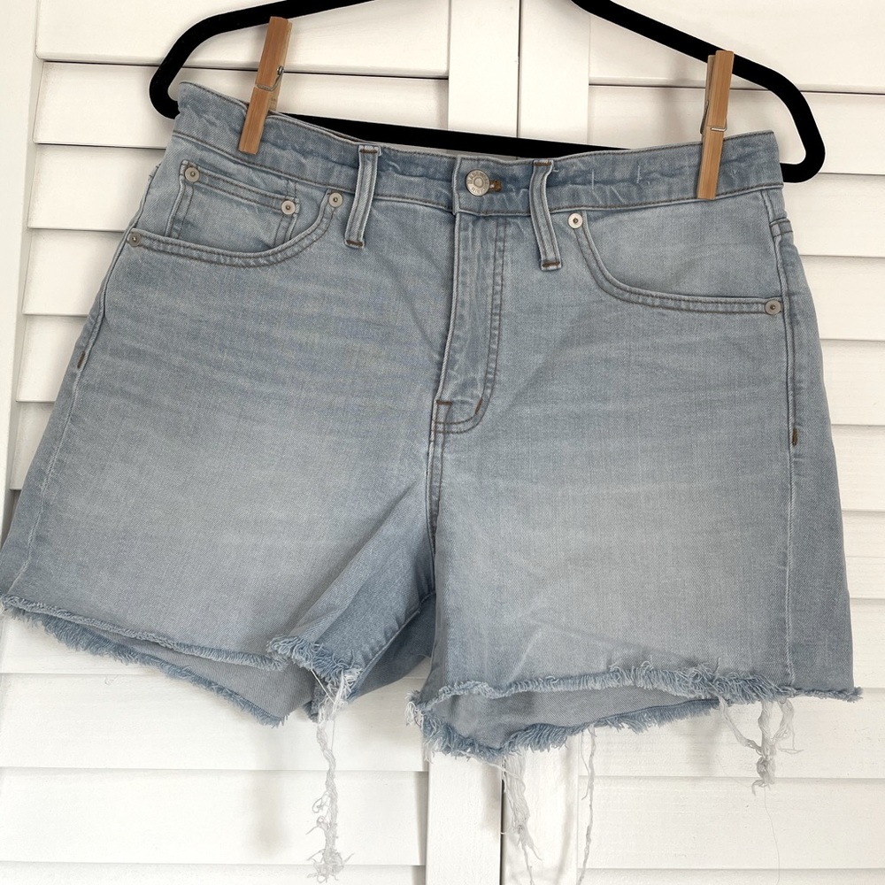 Madewell High-Rise Denim Shorts